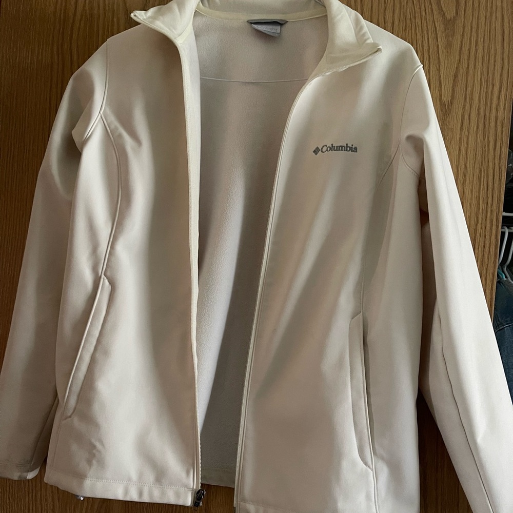 Off white Columbia jacket